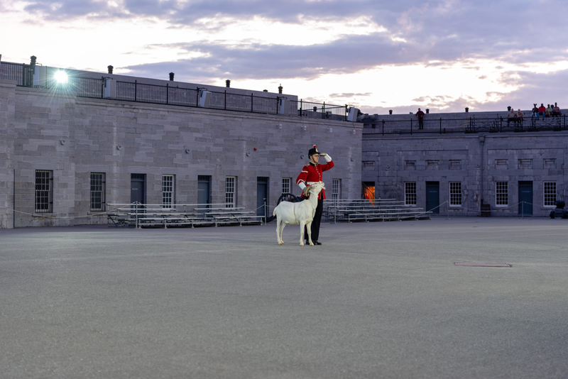 Illustration for article titled Selected Pictures from the Fort Henry Sunset Ceremony 2019 Finale